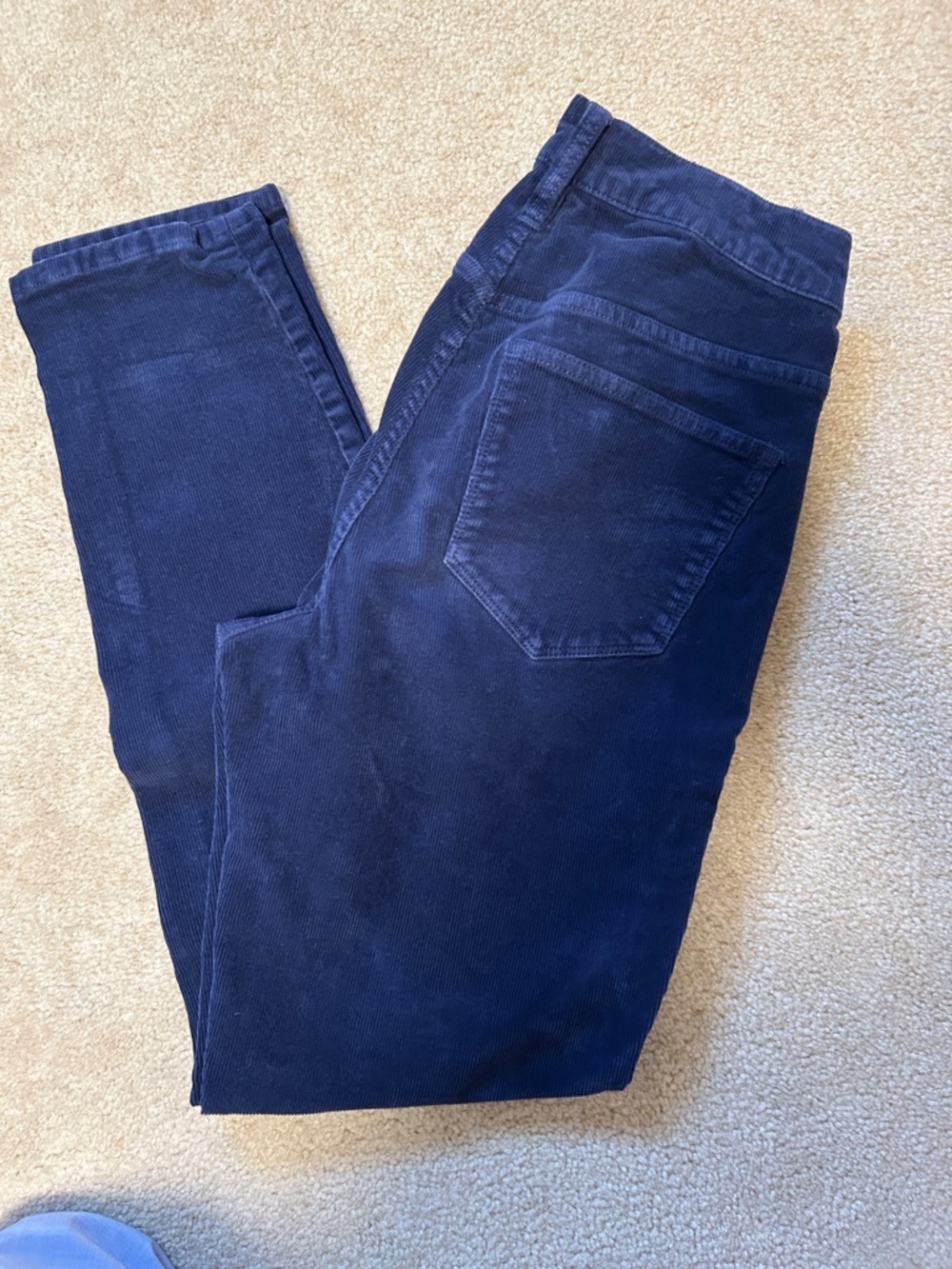 J. Crew Navy Skinny Corduroy Jeans